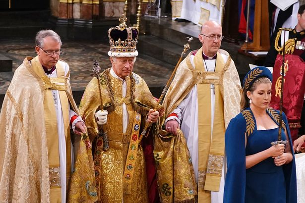 Penny Mordaunt wields huge 'naked' sword at Coronation after weeks of ...