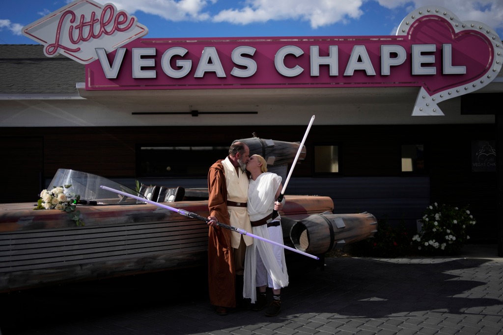 The force is strong at these May 4th ‘Star Wars’ weddings in Ohio