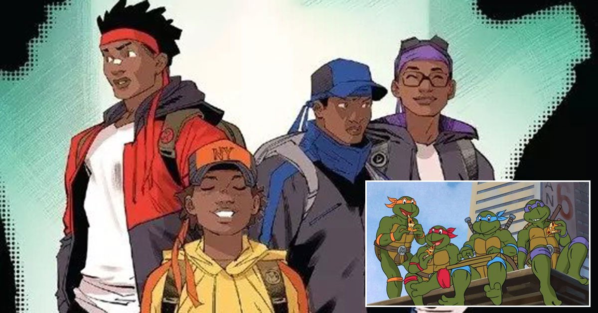 New Teenage Mutant Ninja Turtles comic confirms characters are Black in human form