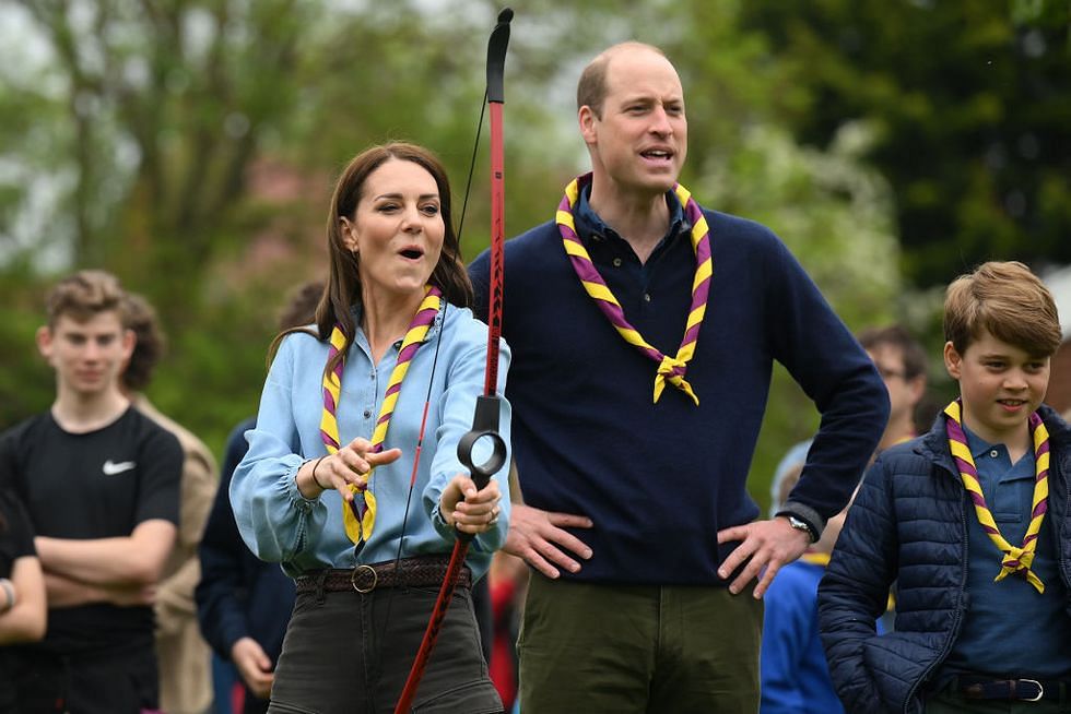 Prince William And Princess Kate Take Their Aim At Archery In Wholesome Photos