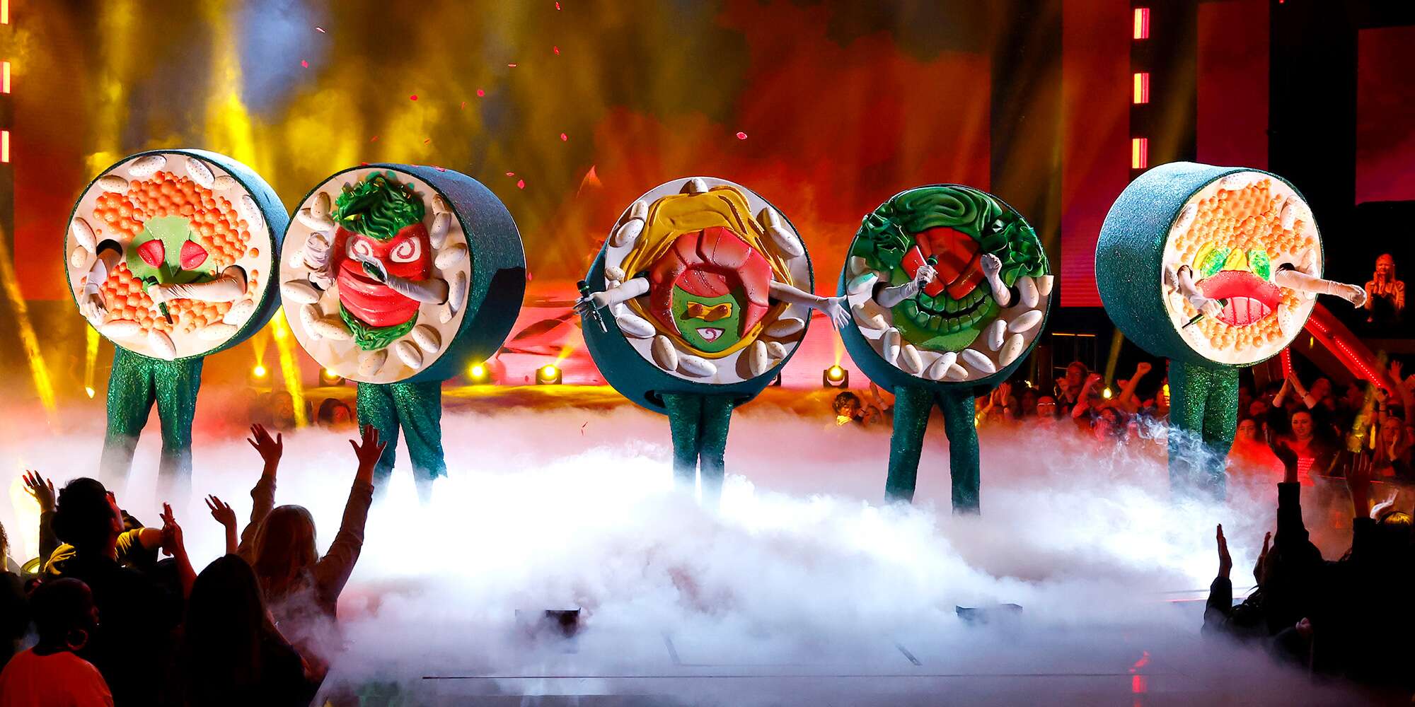 Pentatonix had 'light bulb moment' after being revealed as The Masked Singer's California Roll: 'This is just the beginning'