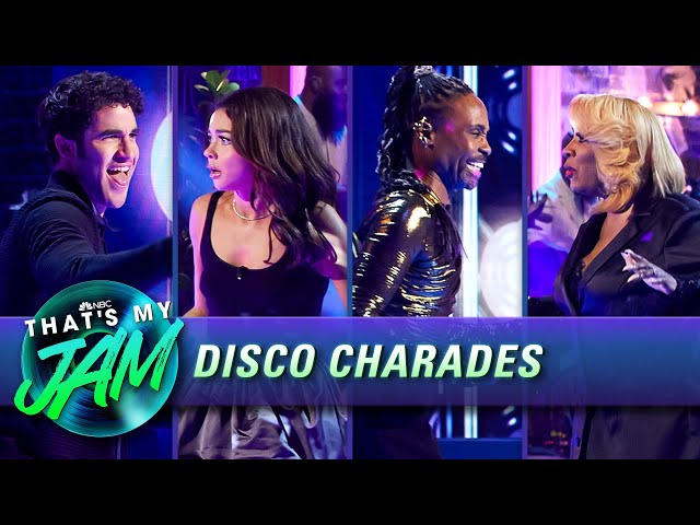 Disco Charades with Patti LaBelle, Billy Porter, Darren Criss and Sarah Hyland | That's My Jam