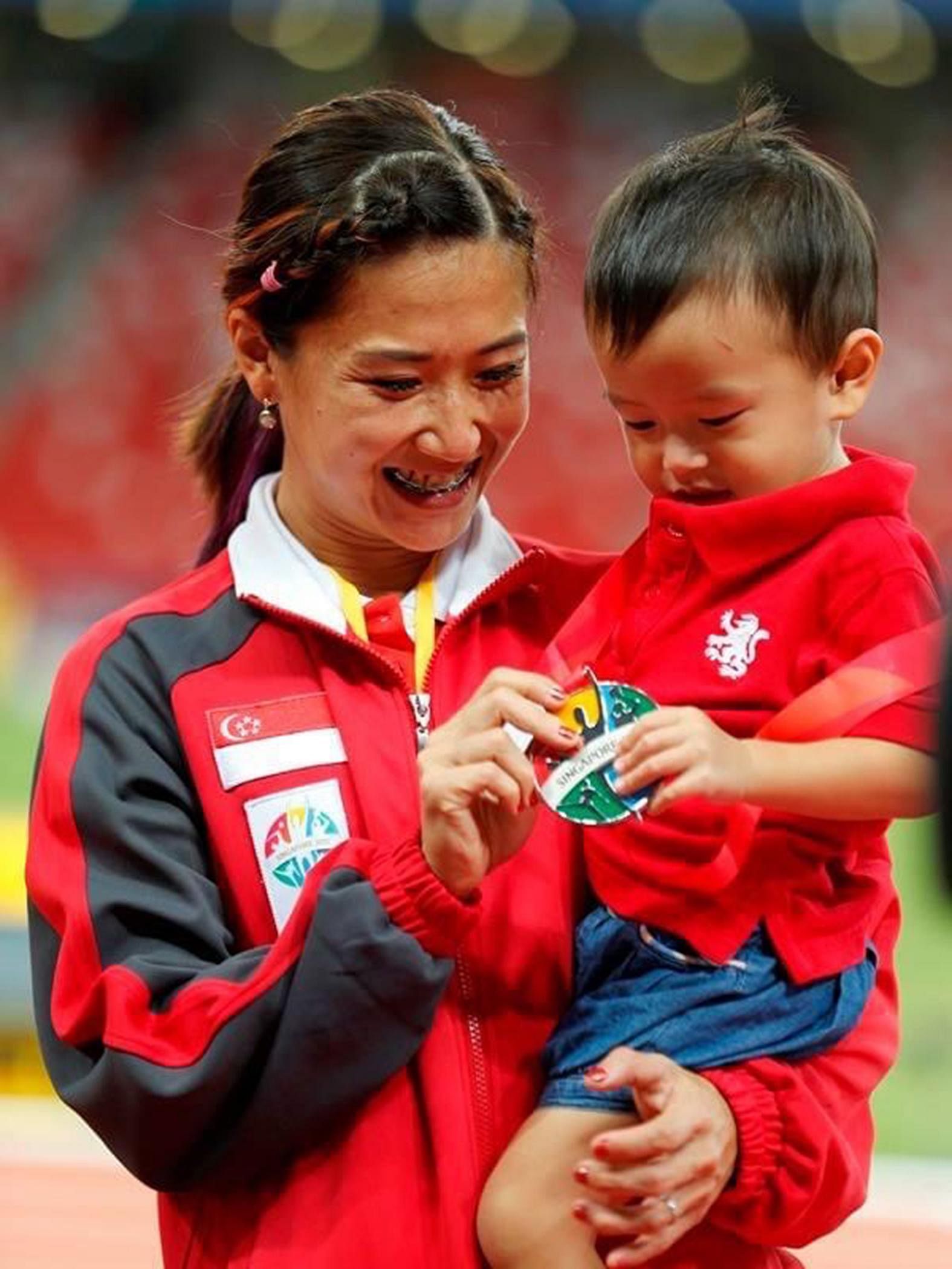 SEA Games 2023: Athlete mums get kick from competing, winning