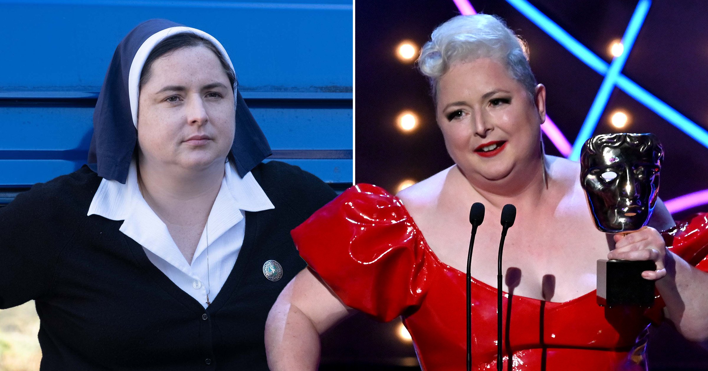 Derry Girls star Siobhán McSweeney teases potential Sister Michael spin-off ahead of TV Baftas win