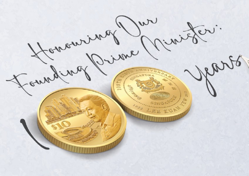 New LKY $10 coin, notes with national anthem and other interesting facts about Singapore money