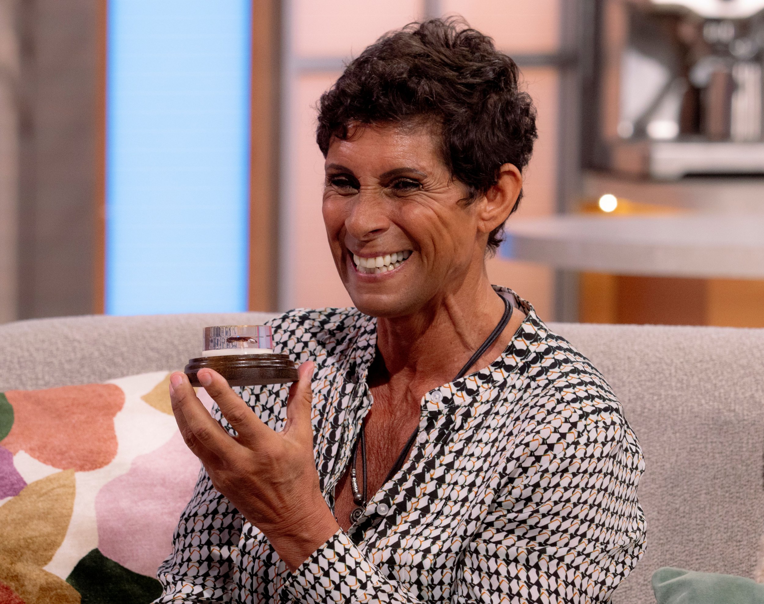 I’m A Celebrity’s Fatima Whitbread admits infamous cockroach could have come out her eyes as Lorraine Kelly gasps in disgust