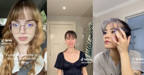 5 TikTok hacks that will help keep your bangs looking fresh all day