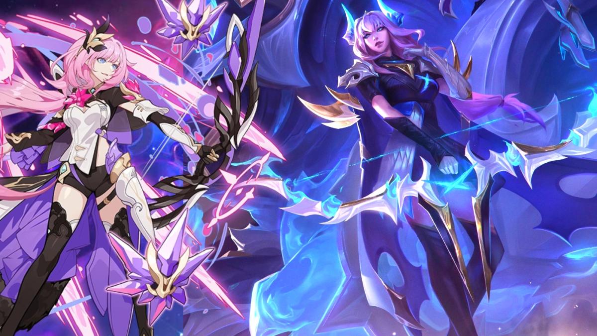 LoL: DRX BeryL's Worlds 2022 skin for Ashe is a nod to Elysia from Honkai Impact 3rd