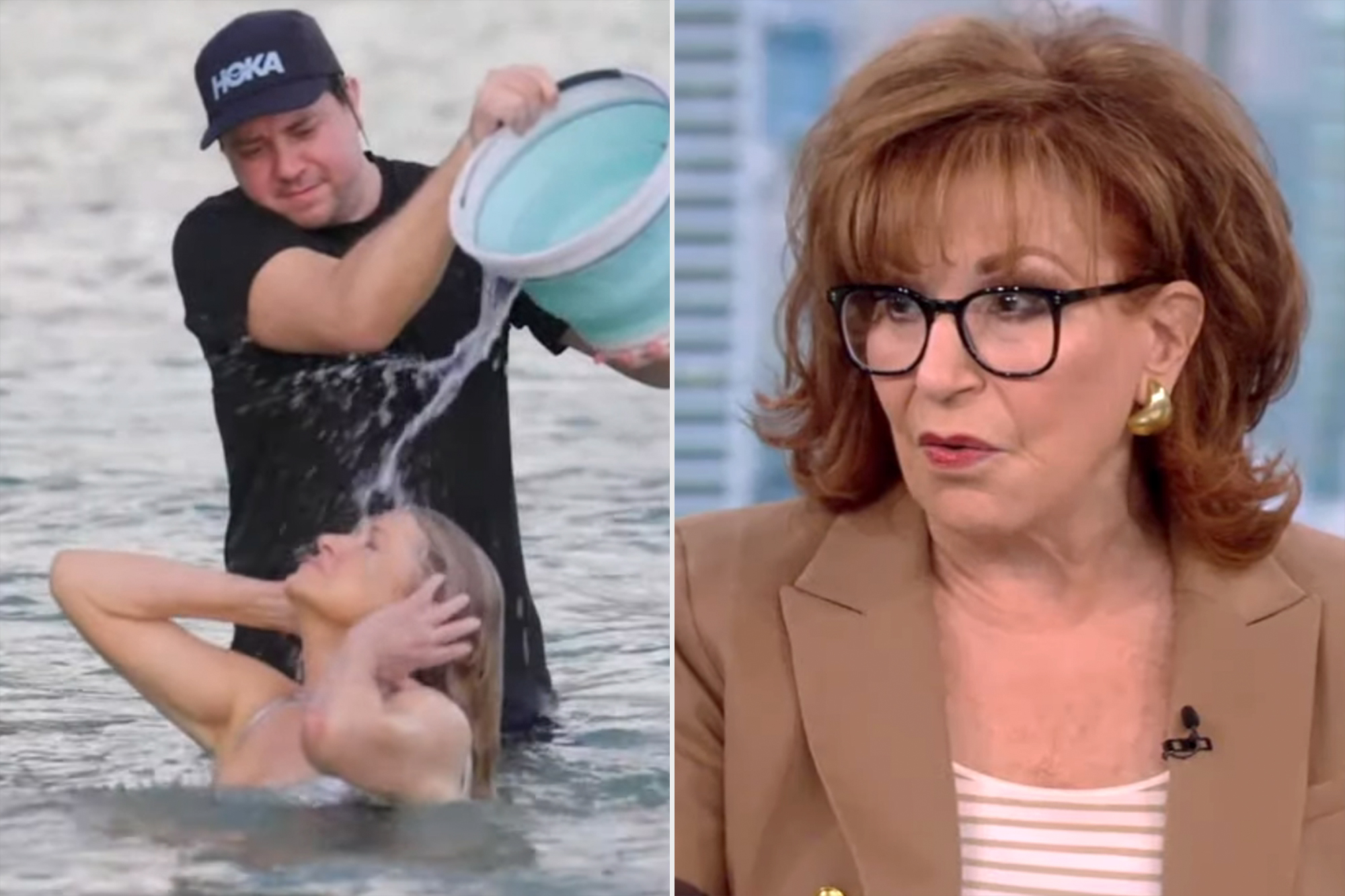 The View cohost Joy Behar asked Martha Stewart how she pees in a swimsuit