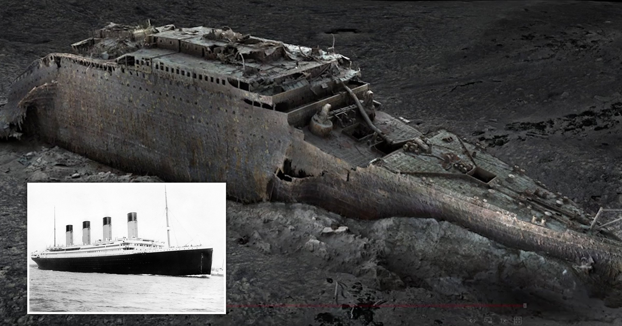 Incredible 3D scan of Titanic reveals wreck as never seen before