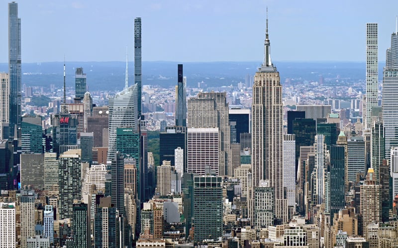 New York is sagging under the weight of its skyscrapers