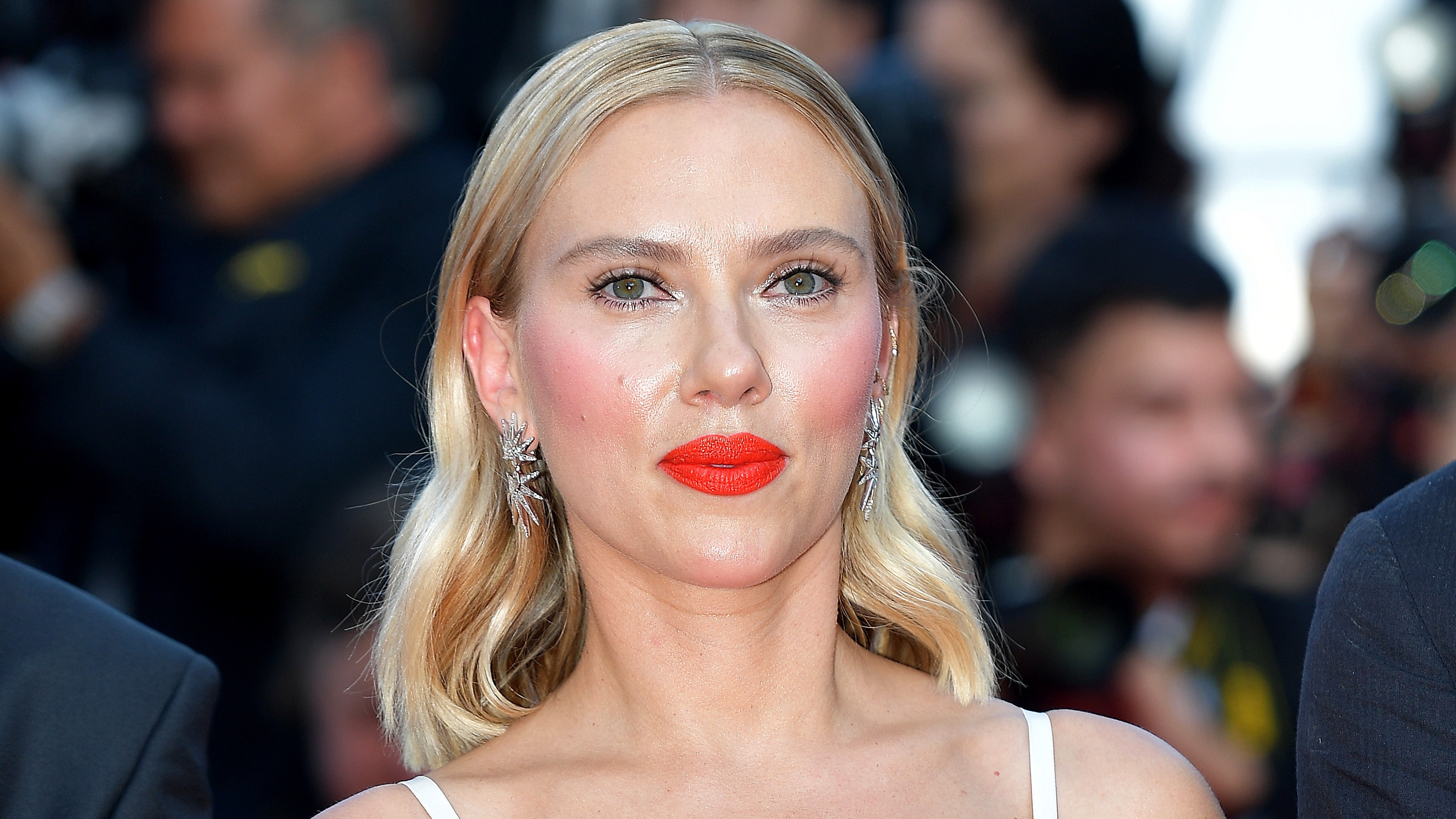 Scarlett Johansson's Cannes Look Gave Us a Great View of Her Back Tattoo