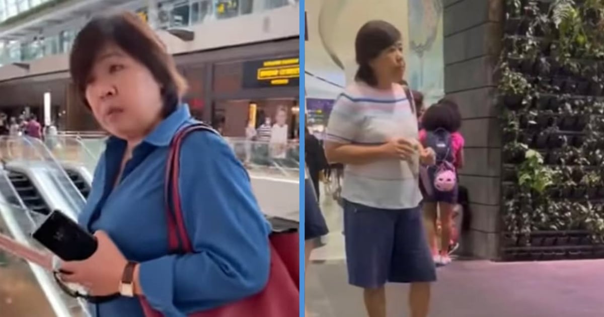 Badge Lady Questions Security Guards Like a Lawyer in Her Own Trial