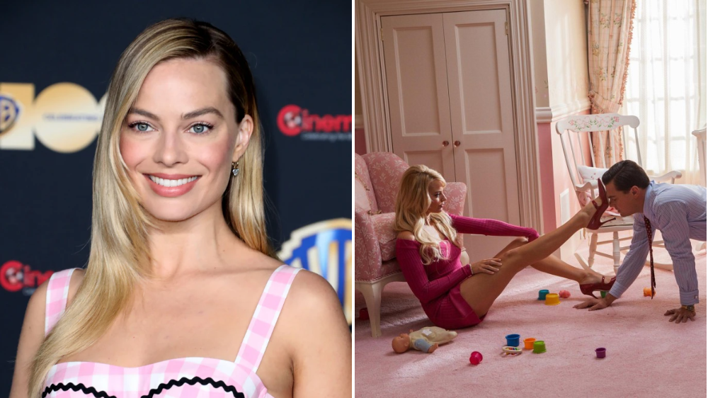 Margot Robbie genuinely thought she was going to stab Leonardo DiCaprio during risque Wolf of Wall Street scene