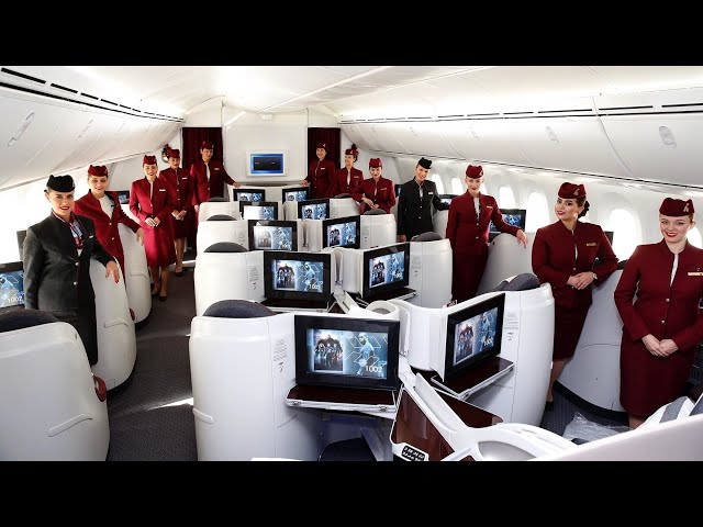 QATAR AIRWAYS Boeing 787 Business Class | Brussels to Doha trip report (4K)