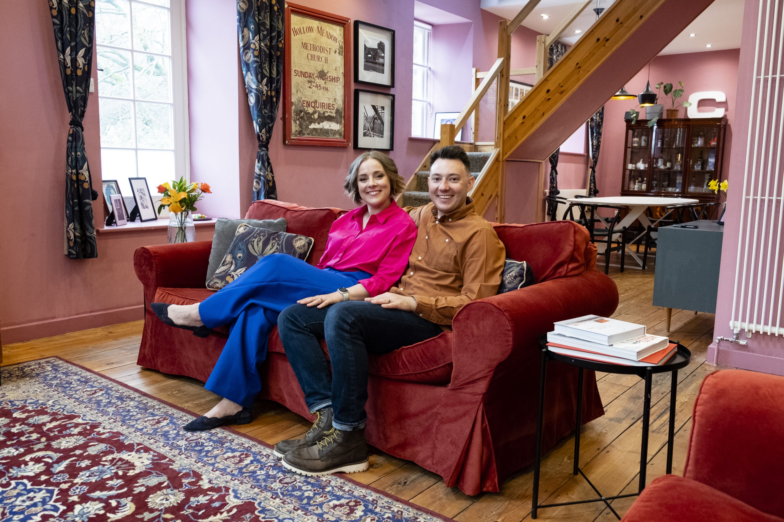 What I Own: Jessica and Ollie, who spent £250,000 renovating a former Methodist Church