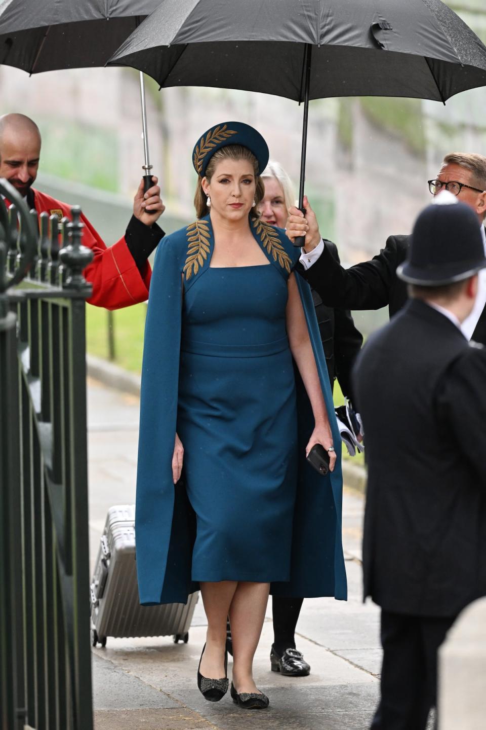 Penny Mordaunt explains controversial shoes worn before coronation ceremony