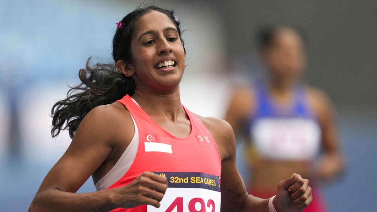 Singapore sprint queen Shanti Pereira clinches 200m silver at Asian Athletics Championships