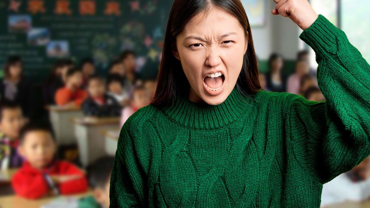 ‘Not giving up on a good teacher’: Parents back educator fired for beating students with a stick over rude gestures