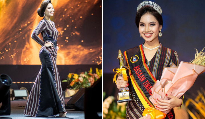 Carol Abbey Gail From Papar Is 2023 Unduk Ngadau Winner