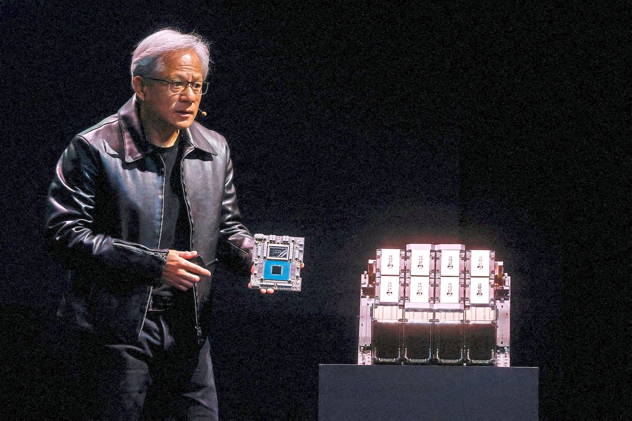 Jensen Huang – leather-jacketed boss of trillion-dollar chip firm