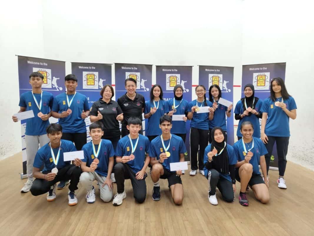 Penang squash players Isabelle and Nickhileswar shine in National Junior Circuit 2023