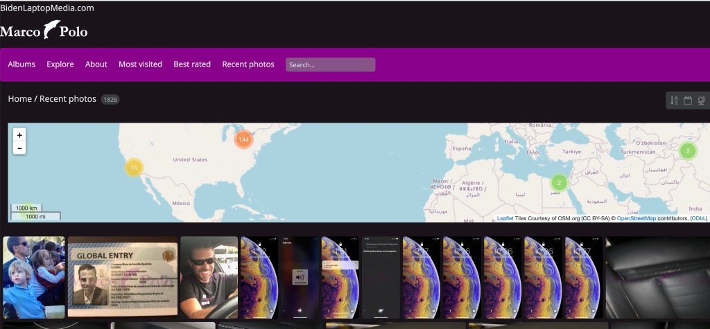 Extensive Hunter Biden laptop archive with nearly 10,000 photos published on new website