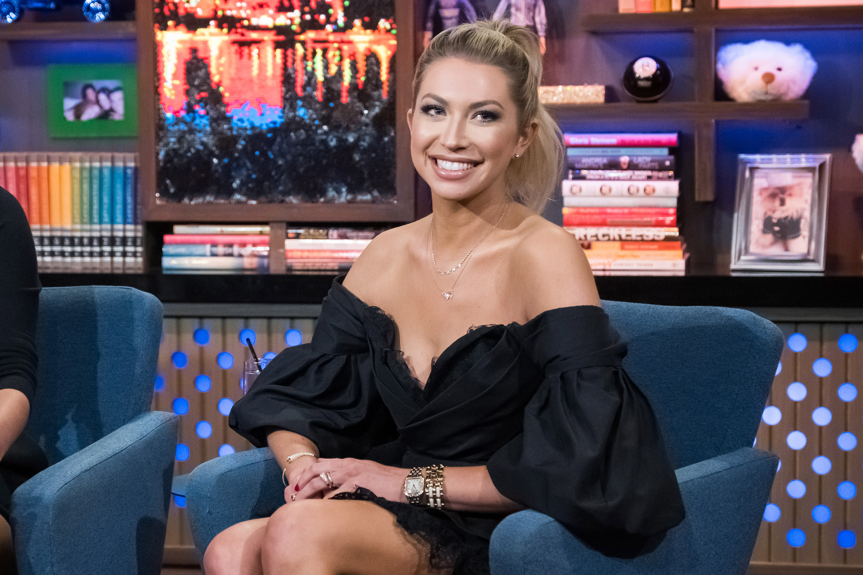 Vanderpump Rules star Stassi Schroeder ‘kicked off ride over pregnancy’ during family day out to Universal Studios