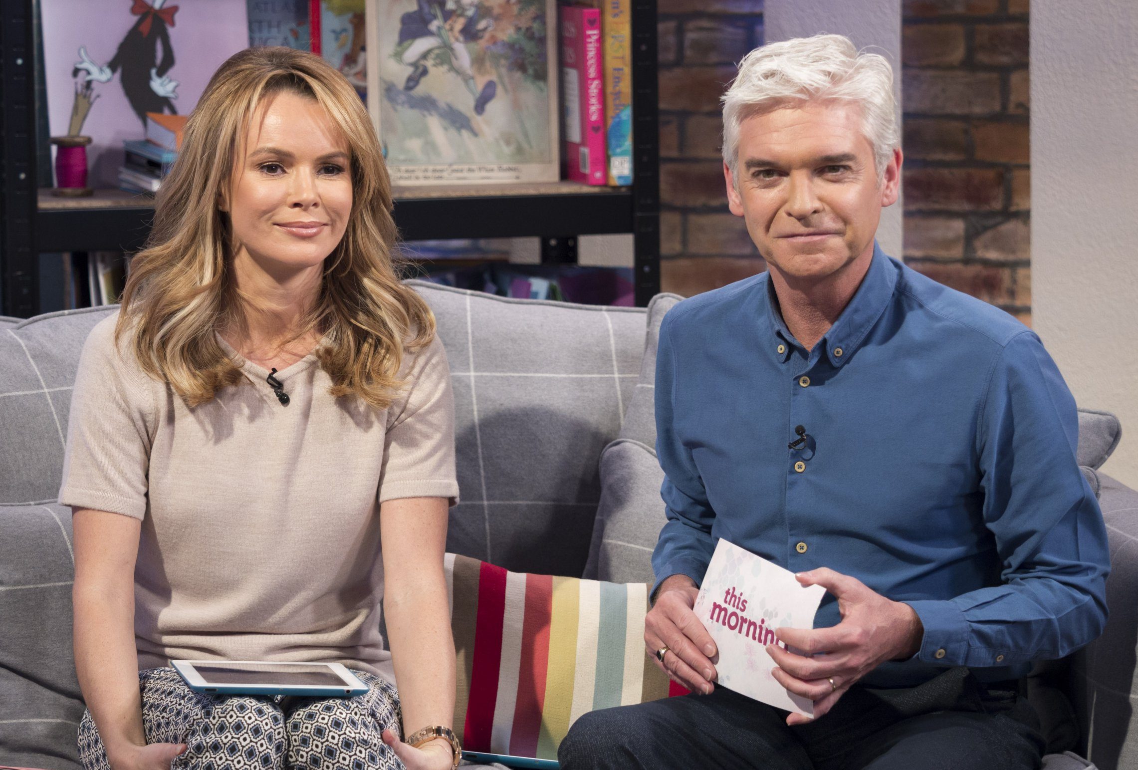 Ruth Langsford praises ‘goddess’ Amanda Holden as Phillip Schofield feud continues