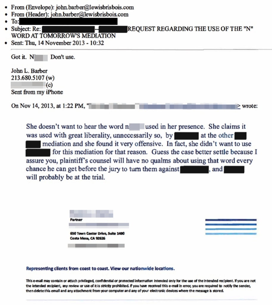 ‘Woke’ LA firm partners routinely used vile language to refer to women, POC, emails show