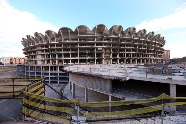 Images of half-built stadium aiming to be pride of Europe abandoned and decaying