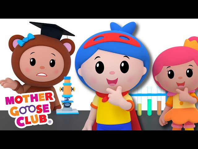 Head, Shoulders, Knees, and Toes | Mother Goose Club Nursery Rhymes
