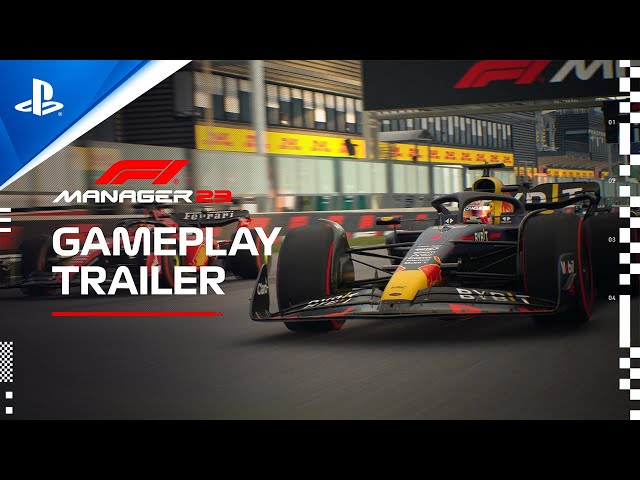 F1 Manager 23 - Gameplay Trailer | PS5 & PS4 Games