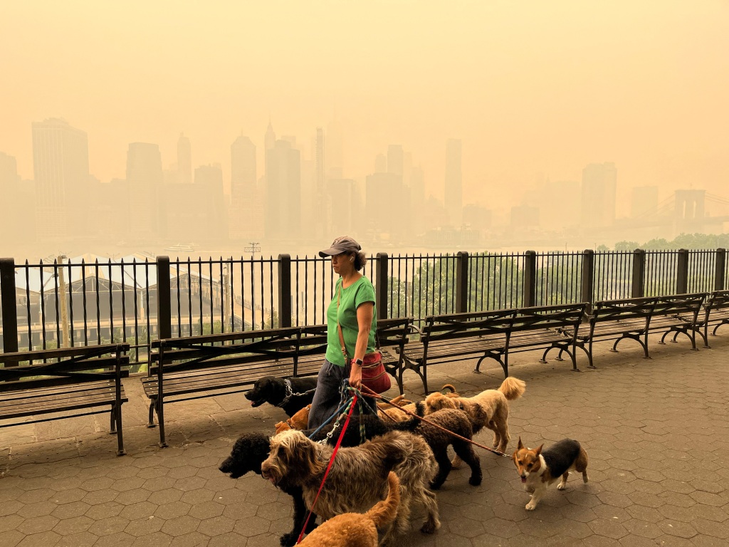 What we know about the smoke clogging the skies over NYC