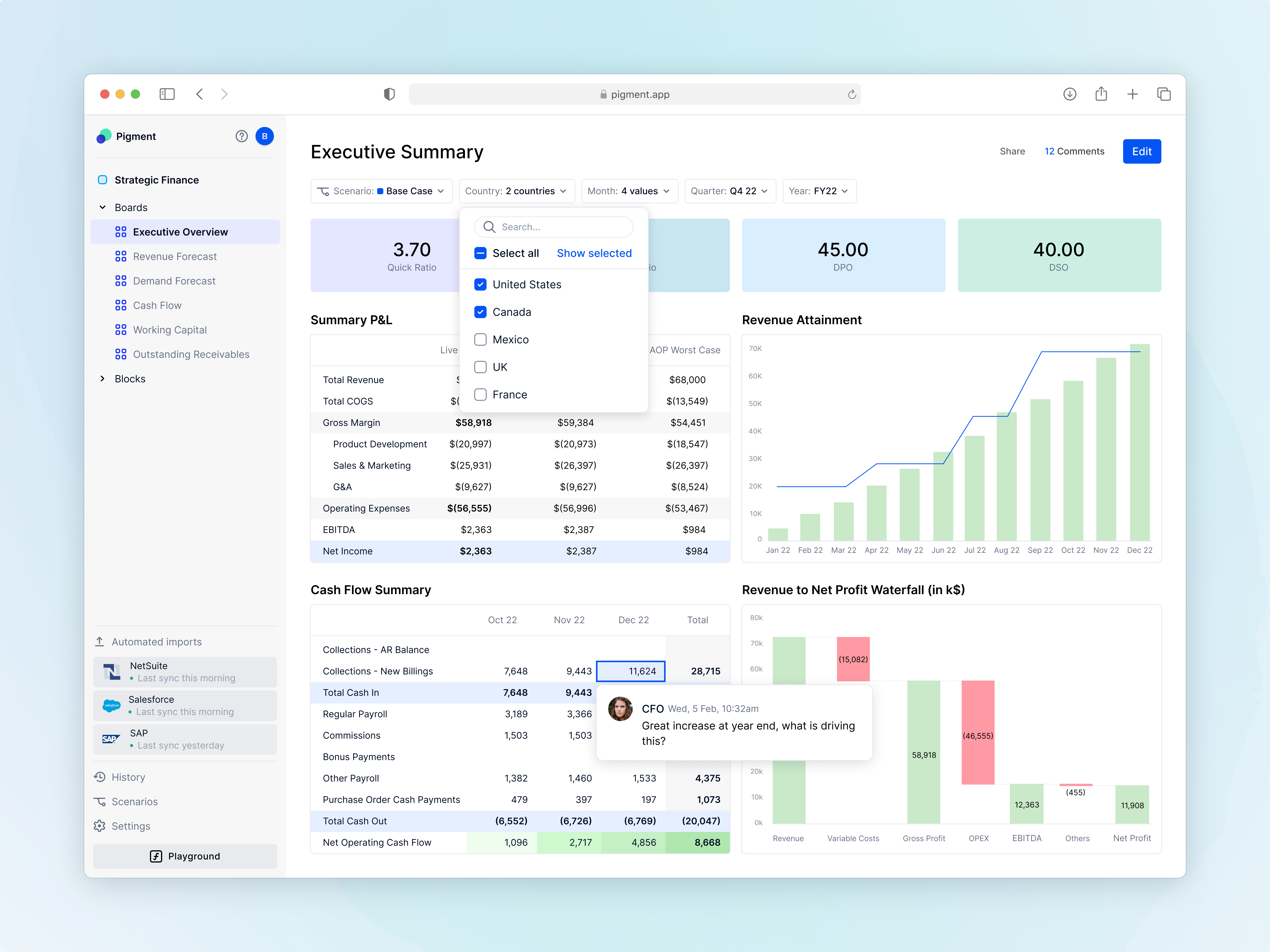 Pigment secures $88 million for its business planning tool that will make you forget about Excel