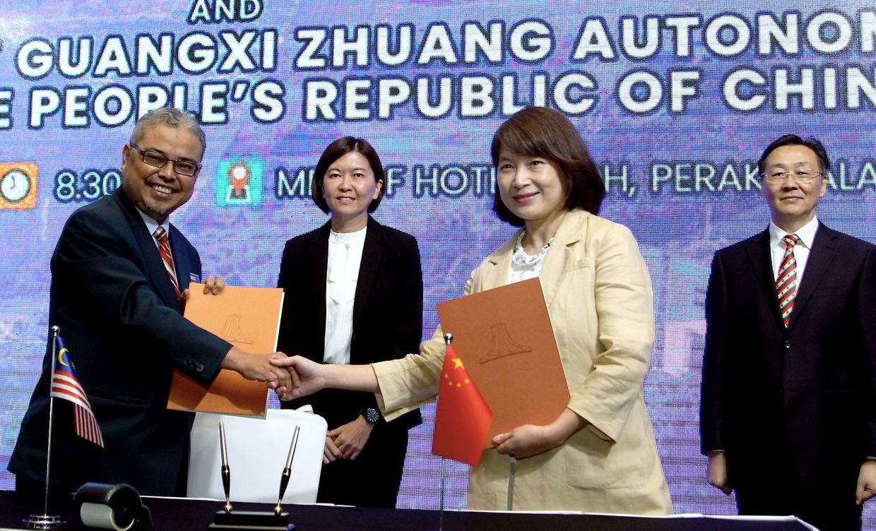 Ipoh-Nanning friendship city ties yield positive impact, says exco member