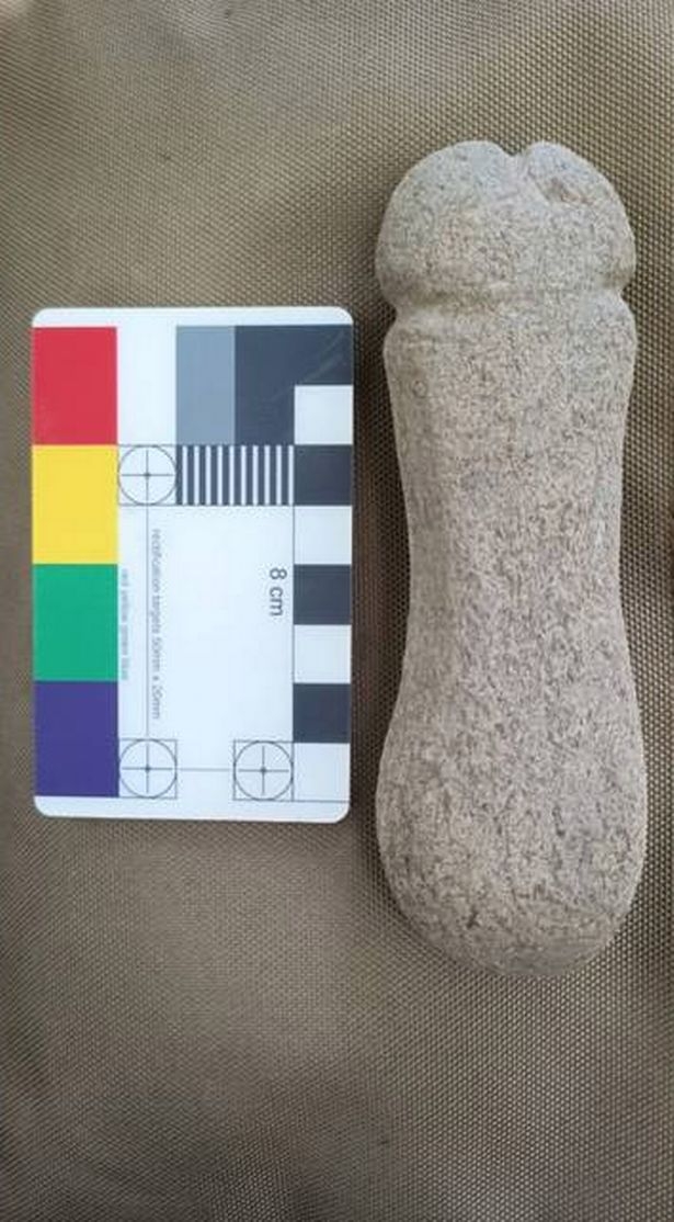 Stone penis found in mediaeval ruins had 'violent' use, experts say