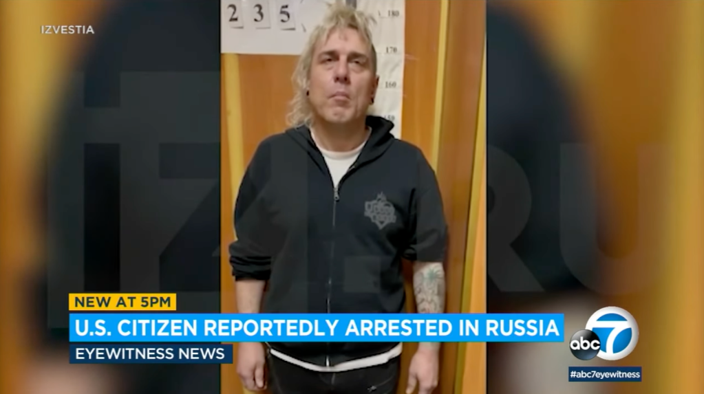 US musician, ex-paratrooper Michael Travis Leake arrested in Moscow on drug trafficking charges