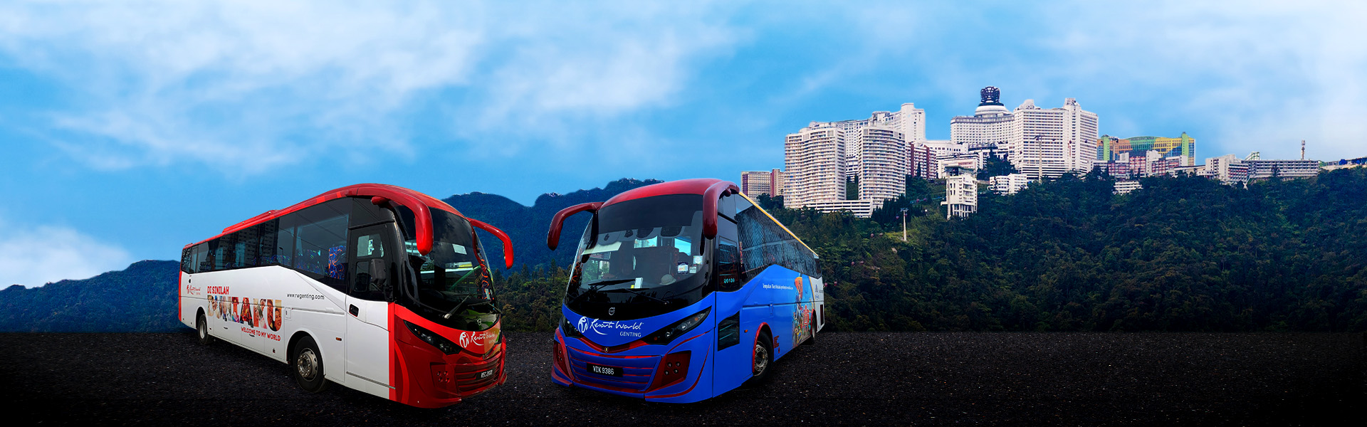 单程只要RM19！教你搭乘巴士→缆车⚡上Genting Highlands！不用自己驾车，超级方便~
