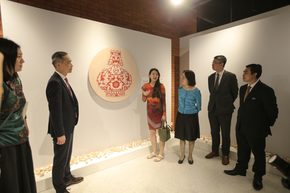 Malaysian artist Red Hong Yi brings ‘eggshell’ artwork to Eslite KL’s Taiwan-themed pop-up