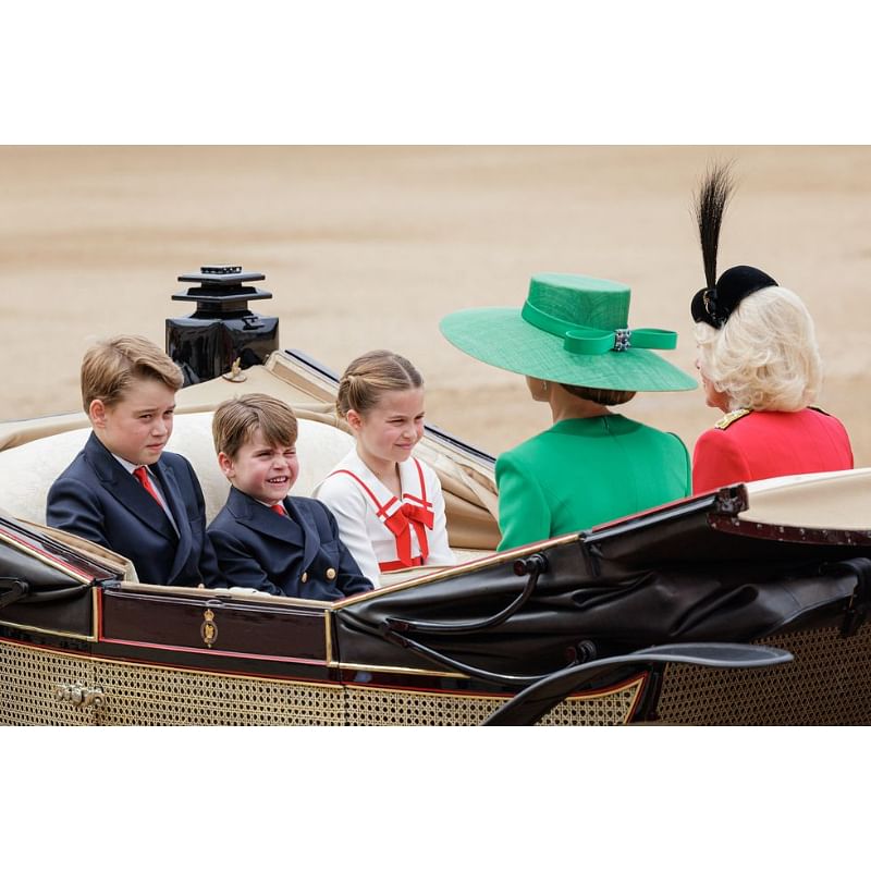 See All Of Prince Louis’ Adorable Facial Expressions At Trooping The Colour