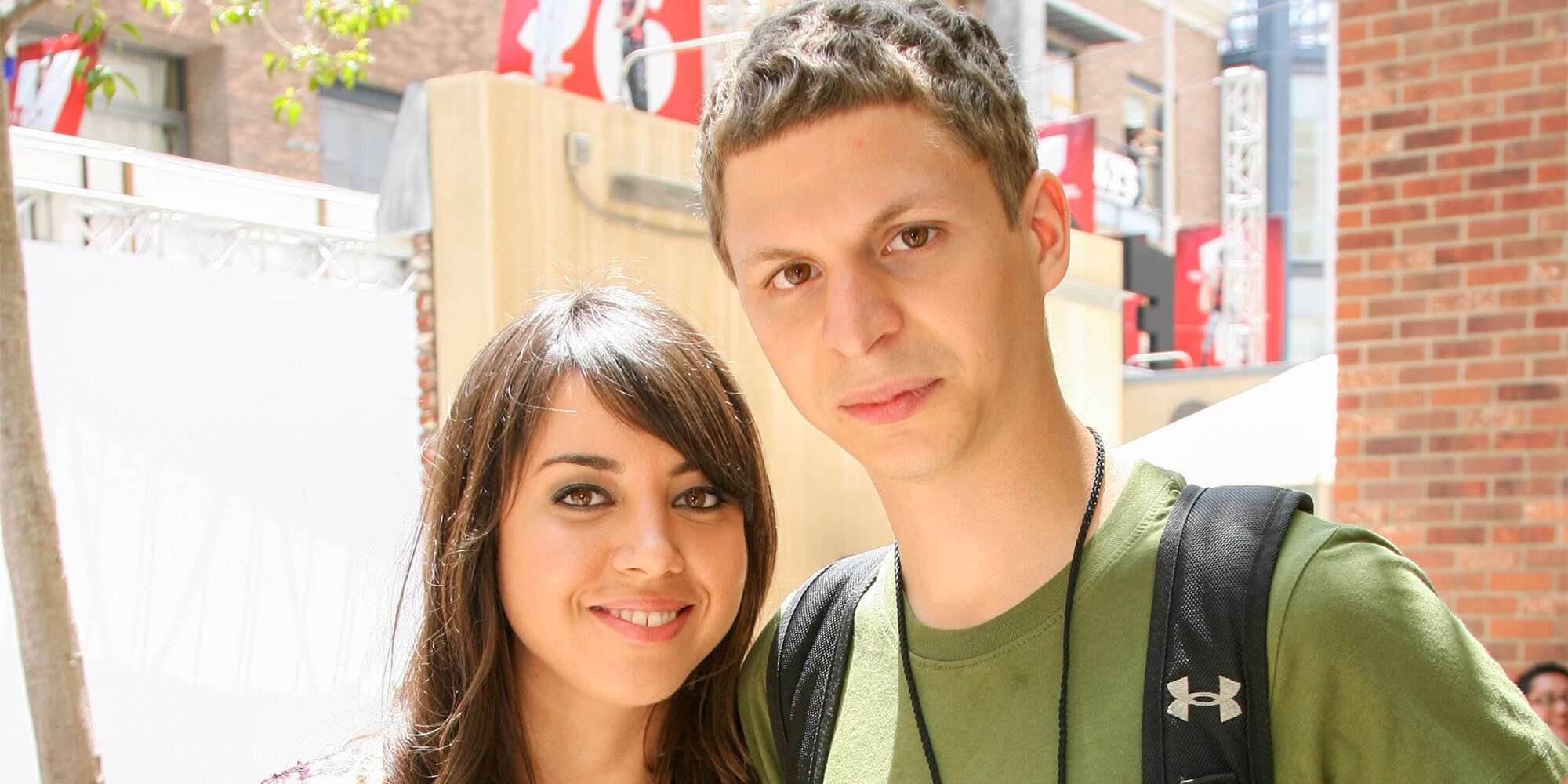 Michael Cera almost married Aubrey Plaza in Vegas just so he could call her 'my ex-wife'