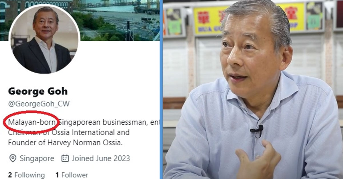 George Goh Ching Wah Refutes Misinformation About Him; Said He’s Saddened By “Attacks”