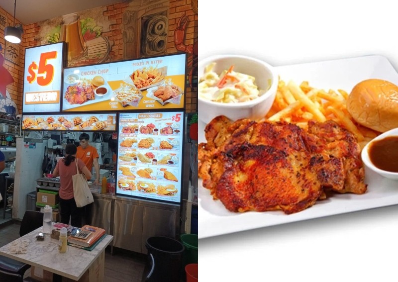 $5 main courses: Western food hawker stall in Kallang serves up a steal