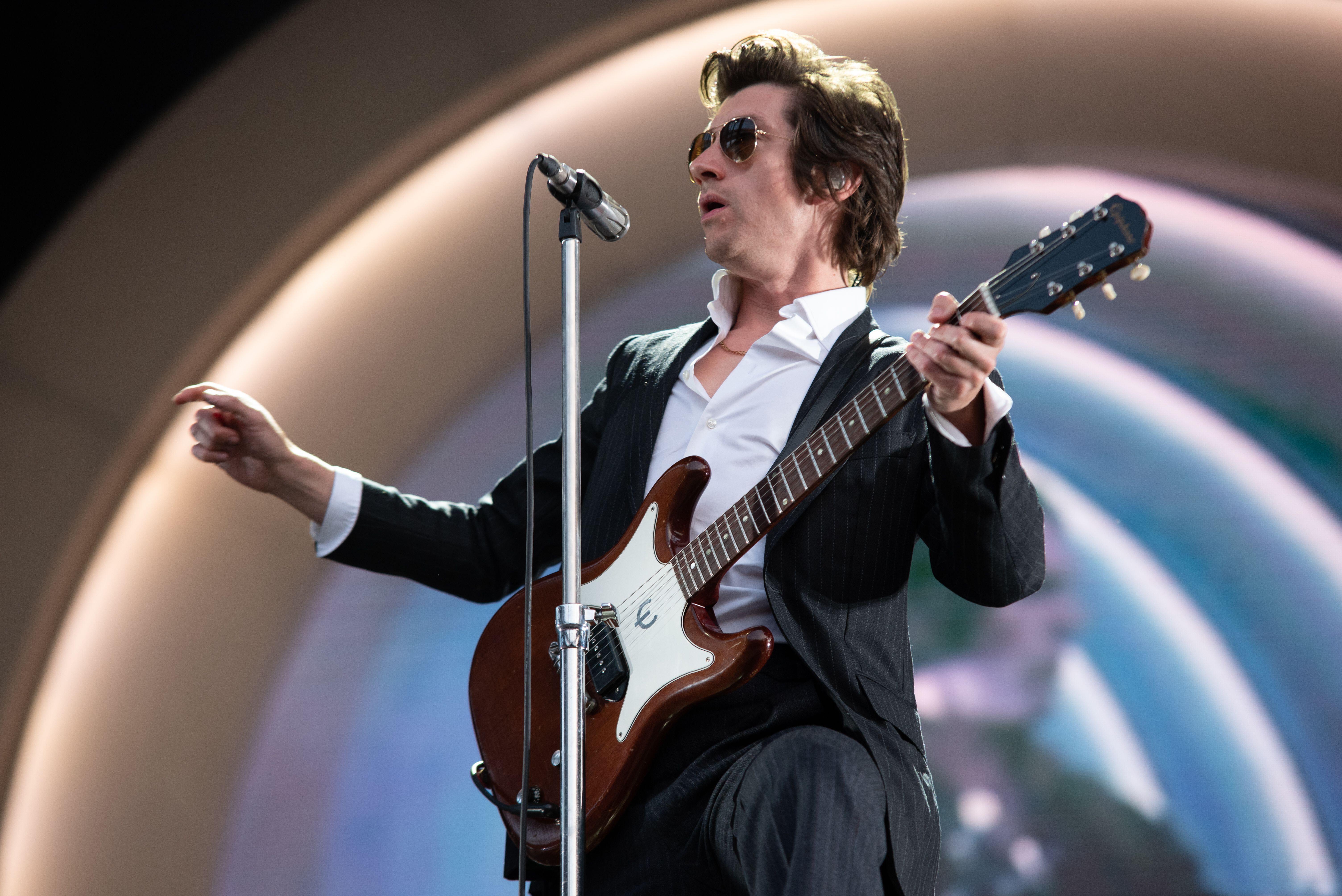 Alex Turner's girlfriend hints at fate of Arctic Monkey's performance at Glastonbury