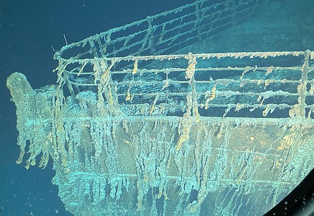 Breathtaking moment Titanic submarine passengers cry as they catch sight of wreck