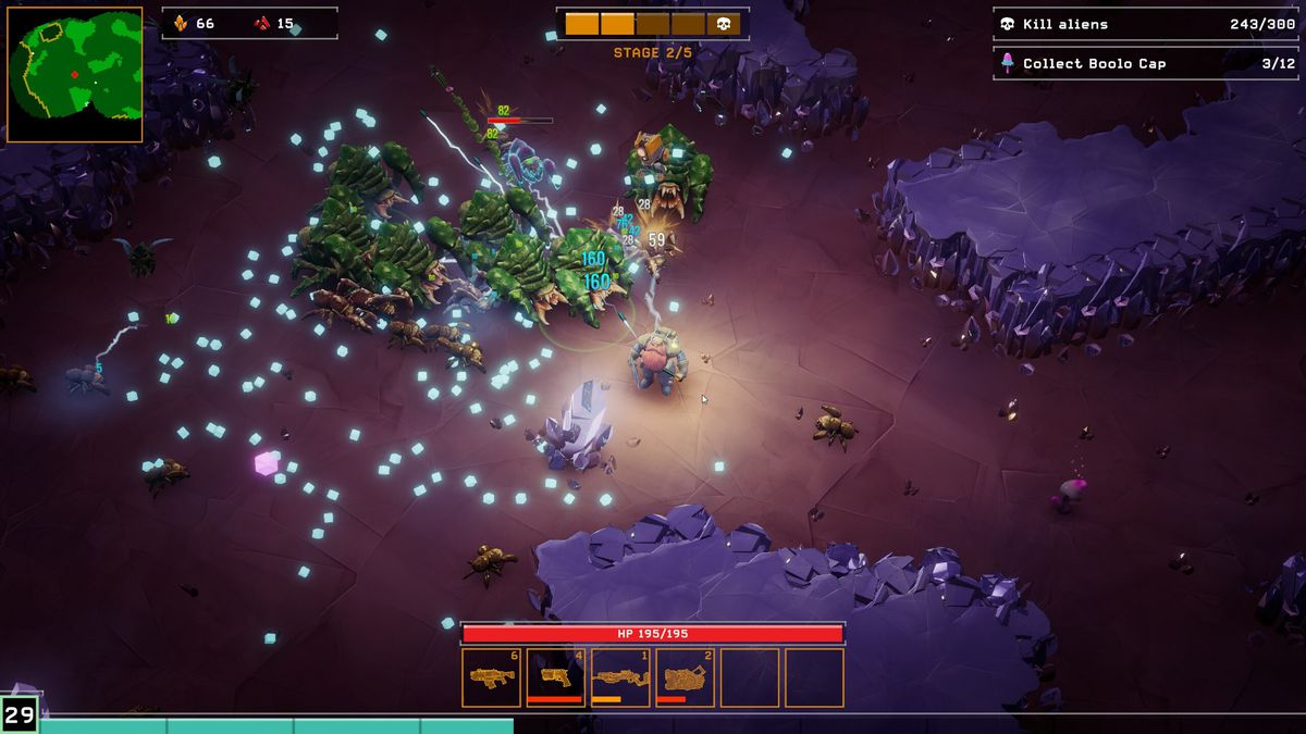 Deep Rock Galactic spinoff adds mining to Vampire Survivors, and it works