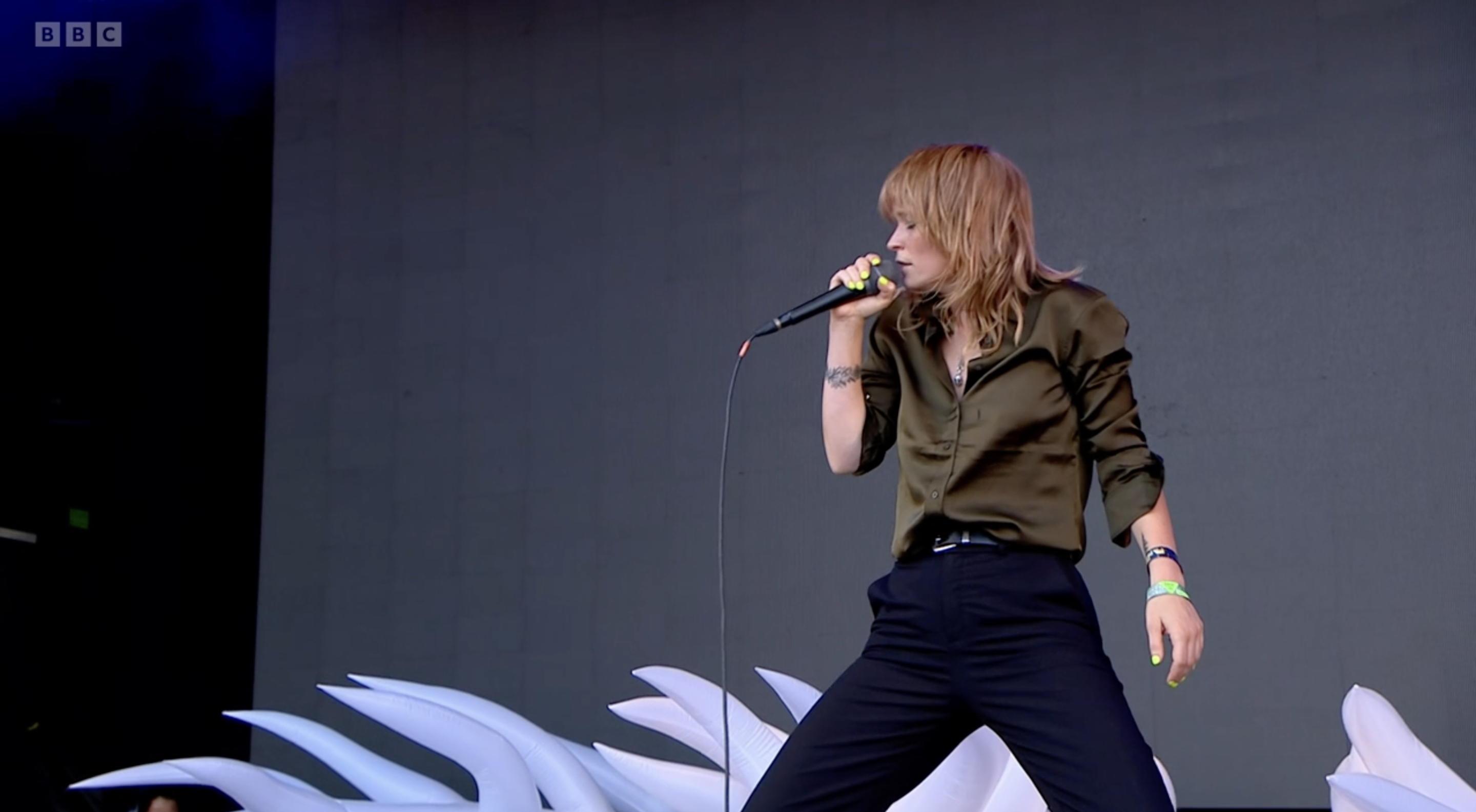 Glastonbury artist asks BBC to delete performance after abuse received online