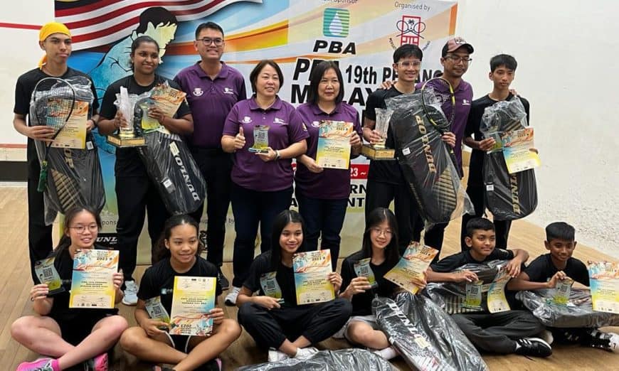 Strong showing by Penang boys at Penang Junior Open squash tourney