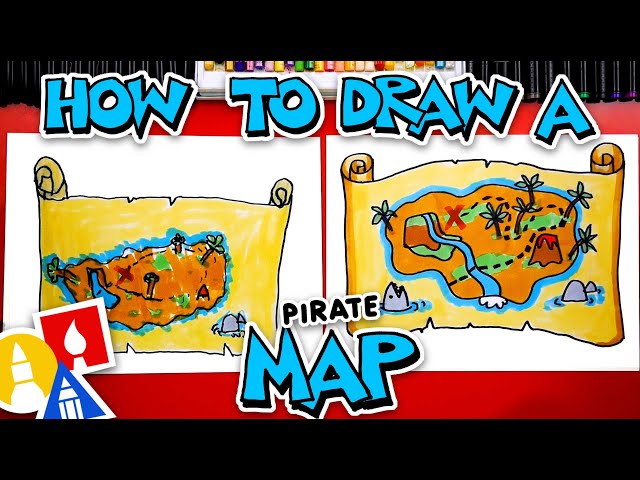 How To Draw A Pirate Treasure Map